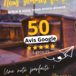 Avis Google 5 étoiles qui confirment une expérience incontournable à Angers