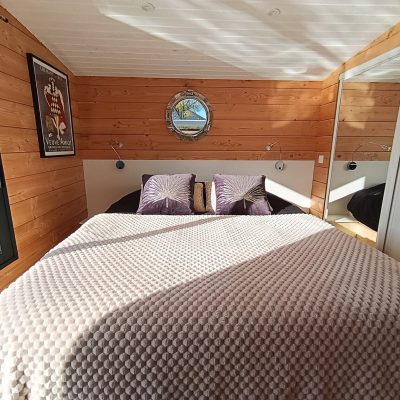 Lit Queen Size toue Vent d'Anjou